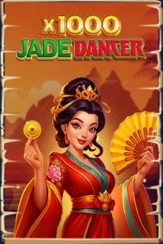 Jade Dancer woman with fan and coin